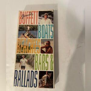 Vintage Jimmy Buffett 4 CD’s set with the Parrot Head Handbook